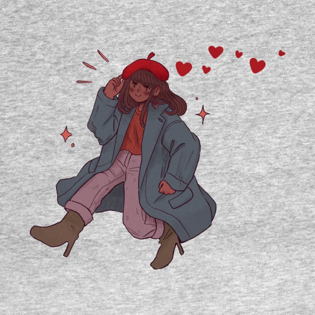 Love in Her Step by RedBeanPorridge TeePublic Store